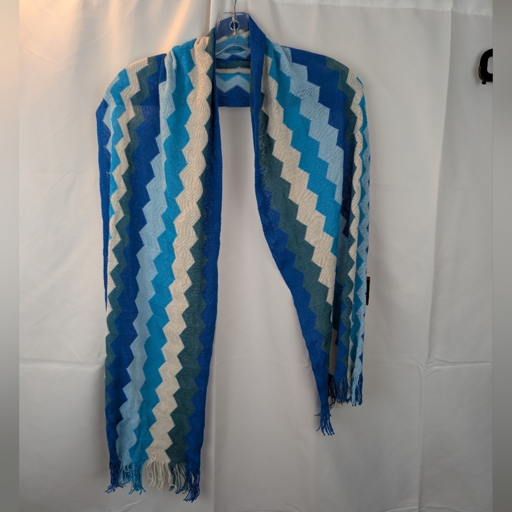 Missoni Chevron Wool blend Scarf in EUC